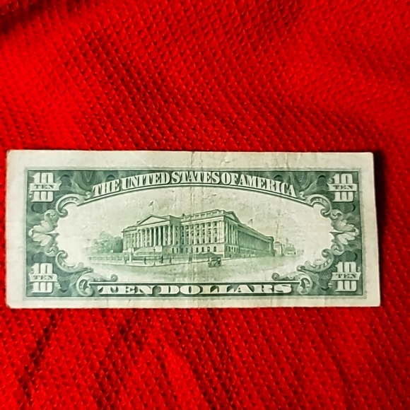 1950 Series $10 Star Note Paper Currency - Picture 2 of 2